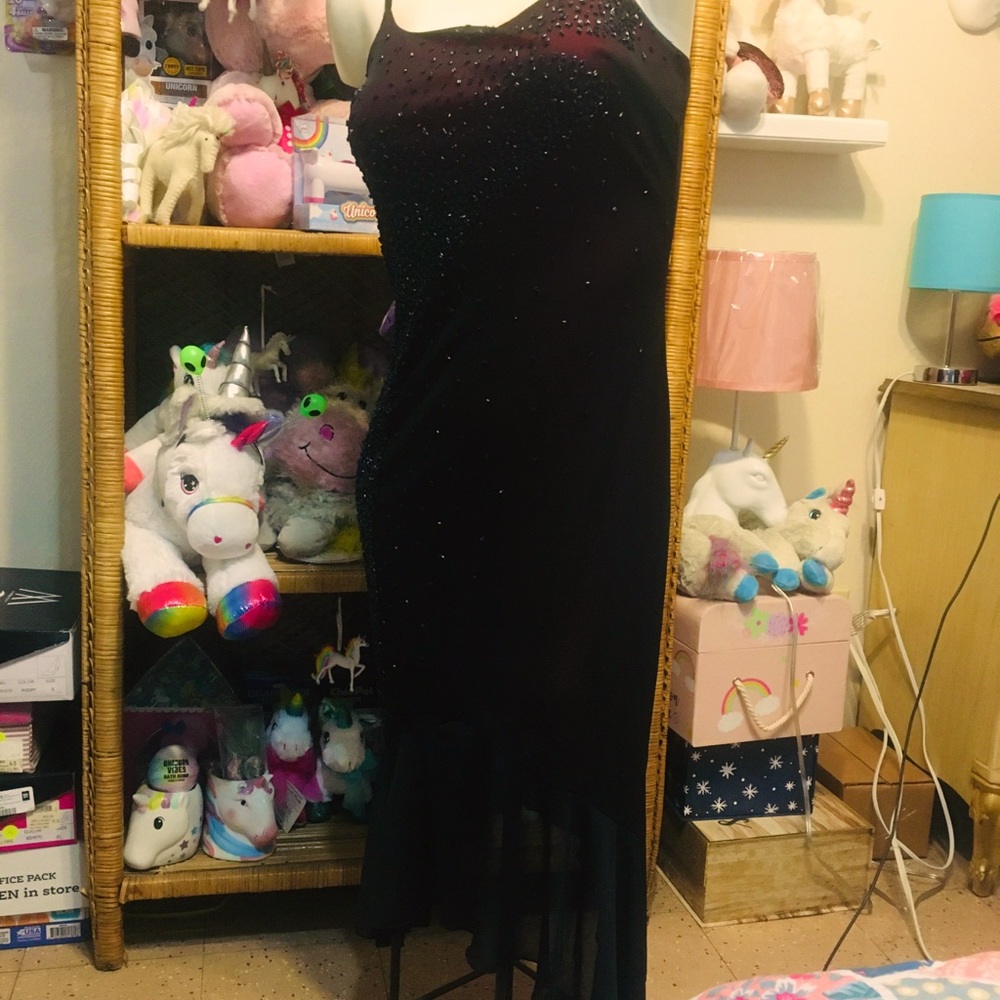 Formal beaded dress